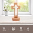 thumbnail image 4 of 1 Set Wooden Holy Cross Ornaments Cross Church Decoration Religious Adornments, 4 of 4