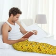 thumbnail image 5 of Logiee Funny Ducks Print Pajama Pants for Men,Men’s Pajama Bottoms,Mens PJ Pants with Pockets & Button Fly-Small, 5 of 6