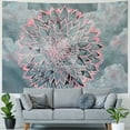 thumbnail image 4 of AWERP  Mandala Tapestry Grey Pink Tapestry Hippie Bohemian Floral Tapestries Wall Hanging for Room Bedroom Painting, 4 of 6