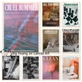 thumbnail image 2 of Póster de canciones de Cruel Summer TS Music Red, impresión en lienzo, canciones de T-Taylor, decoración de pared estética para fanáticos, decoración de la habitación del hogar, regalo, 2 of 5