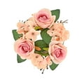 thumbnail image 1 of Anillo de vela Sunnimix Guirnalda de velas Bohemia rosa 7,5 cm, 1 of 8