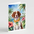 thumbnail image 5 of Brussels Griffon Luau Greeting Cards Pack of 8 7 in x 5 in, 5 of 30