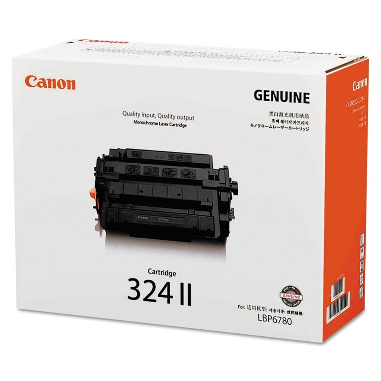 3482B003 (324LL) High-Yield Toner, 12,500 Page-Yield, Black 3482B003 (324LL) High-Yield Toner, 12,500 Page-Yield, Black