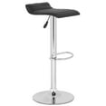 thumbnail image 4 of SAFAVIEH Kemonti Square Swivel Low Back Bar Stool, Black, 4 of 7