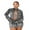 Black, variant on LYMAYTER Women's Denim 2-Piece Set Y2K Long Sleeve Zipper Jacket & Mini Skirt Outfit S-2XL