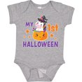 thumbnail image 3 of Inktastic My 1st Halloween with Unicorn Witch Girls Baby Bodysuit, 3 of 5
