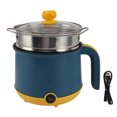 thumbnail image 2 of Electric Cooking Pot 1.8L Stainless Steel With Anti Scald Handle And Clear Lid For Home Dormitory Party, 2 of 8
