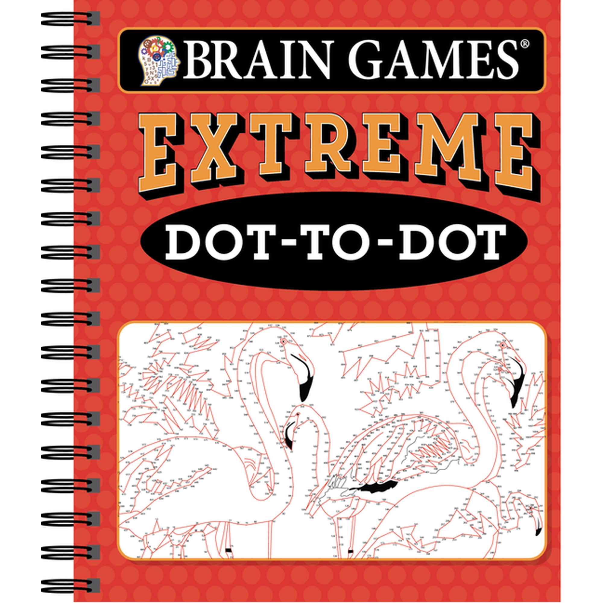 Brain Games Brain Games - Extreme Dot-To-Dot, (Spiral-Bound)