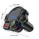thumbnail image 3 of Transmisor Bluetooth FM Adaptador de coche V5.0 | Cargador USB rápido PD 20W QC 18W | Sonido HiFi sin pérdidas | Llamadas manos libres | Navegación por voz | Soporta MP3, WMA, WAV, FLAC | Vehículos, 3 of 8