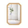 thumbnail image 1 of Costway Rounded Corner Arch Wall Mirror 35.5" x 23.5" Farmhouse Rectangle Decorative Mirror, 1 of 9