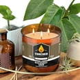 thumbnail image 2 of Torched Beer Scented Candles Natural Soy Wax Candle 28 oz Blackforest Lager, 2 of 5
