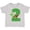AC-Heather Grey, variant on 2nd Birthday Jungle Monkey Childs Boys or Girls Toddler T-Shirt