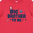 thumbnail image 4 of Inktastic Big Brother to Be with Stars Boys Baby T-Shirt, 4 of 5