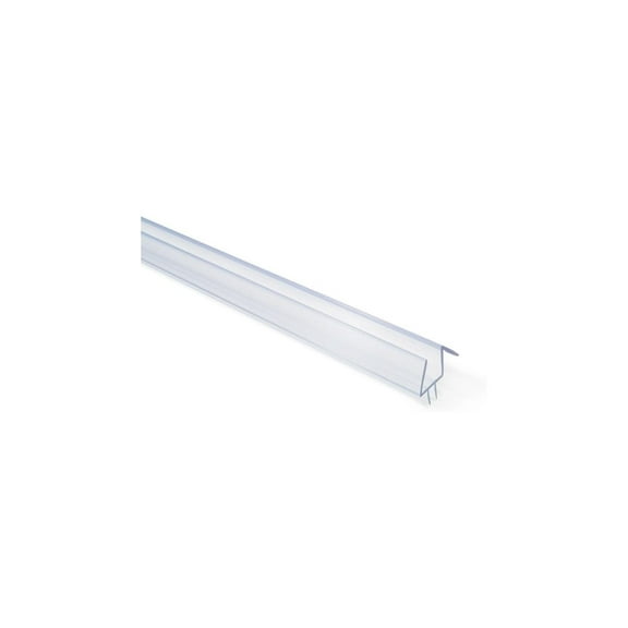 1/2" Frameless Glass Shower Door Sweep - Bottom Seal - Wipe - Drip Rail - 36"