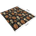 thumbnail image 2 of Skull Pumpkin Halloween Pattern Blanket,Comfortable Soft Flannel Throw Blanket,All Season,Warm Lightweight Blankets for Sofa Bed Couch Living Room Chair,50"x60", 2 of 4