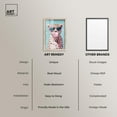 thumbnail image 6 of Pastel Cheetah Bubblegum Shadowbox Print Glam Wall Decor by Art Remedy, Blonde Frame, 20 x 30, 6 of 7