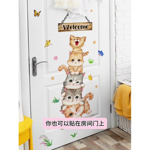 Ganfancp Pegatinas de Pared Pegatinas de Pared Habitación de Los Niños Dormitorio Pegatinas de Pared Autoadhesivas Al Por Mayor Pinturas Decorativas de Pared Ofertas de La Semana 1X Adhesivo Mural