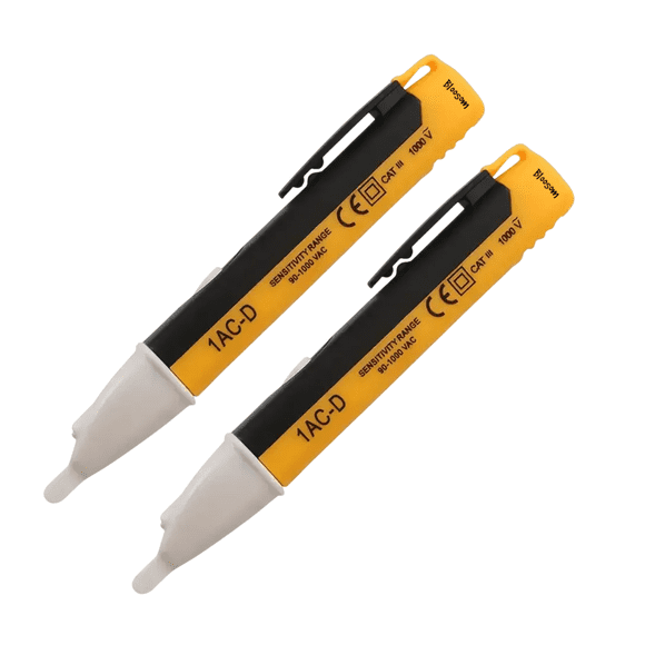 Lápiz Detector De Voltaje Blossom Probador De Corriente 90-1000,2pcs naranja