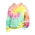 thumbnail image 5 of Girl Hoodies & Sweatshirts Spring And Autumn Children'S Tie Dye 3D Printed Hoodie Pullover Sweatshirt Out Wear Grey 120, 5 of 7