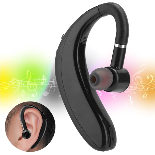 Auriculares Supraaurales Con Gancho Para La Oreja, Auriculares Con De Reducción De Ruido Dual, Rotación Estéreo Inalámbrica Verdadera De 180 Grados Para Conducir,