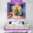 thumbnail image 5 of Merry Christmas Havanese Santa Hat Xmas Tree Winter Holiday Tapestry Havanese Dog Lover Gifts Idea Wall Hanging Backdrop Home Decor - 01013, 5 of 5