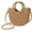 Brown, variant on Kukuzhu Womens Straw Beach Bag Woven Crossbody Shoulder Bags Top Handle Satchel Handbag Purse for Summer