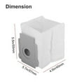 thumbnail image 3 of 6Pcs Vacuum Replacement Bags,Clean Base Automatic Dirt Disposal Bags,Compatible with iRobots Roomba i & s Series i(7150) i7+ i7 Plus (7550) i3+(3550) i6+ (6550) i8+(8550) s9 (9150) s9 Plus (9550), 3 of 8