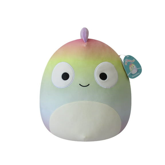 Squishmallows 14 inch Honeydew the Rainbow Striped Chameleon - Child's Ultra Soft Stuffed Plush Toy