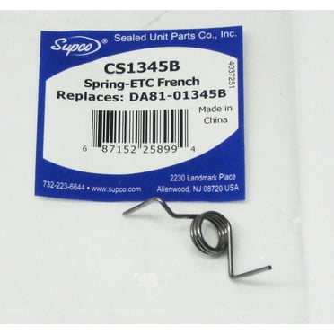 DA81-01345 for Samsung Refrigerator French Door Spring Supco CS1345B