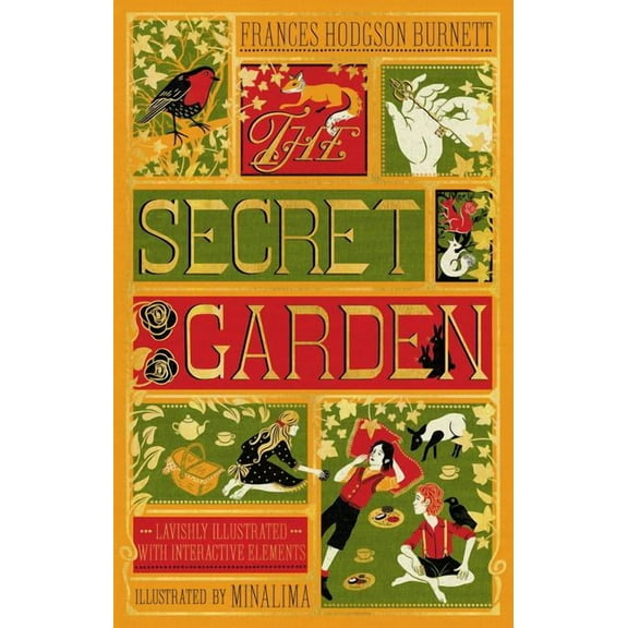 The Secret Garden (Minalima Edition) (Illustrated with Interactive Elements), (Hardcover)