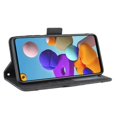 thumbnail image 3 of Funda Cartera Magnética para Samsung Galaxy A21S- Tarjetero Desmontable, Cuero PU, Soporte, 3 of 6