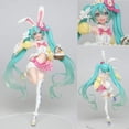 thumbnail image 1 of Future Hatsune Miku Four Seasons Series Spring Clothes Rabbit Ears Hatsune Miku Hand Model Desktop Ornament Children's Anime Character Toys 9.06 inch, 1 of 6