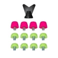 thumbnail image 3 of Boot de fútbol Stands Anti Slip Turd Torny 5 mm de diámetro Fútbol de botas de botas de fútbol 4 Rosa oscuro 8 Verde, 3 of 8