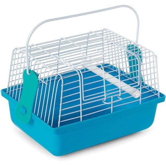 Travel Cage for Birds & Small Animals, Blue