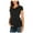 Black, variant on asdoklhq Maternity Clothes for Women ,Summer Women Maternity Clothes Round Neck Short Sleeve Ruffle Fold Pregnant Tops