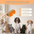 thumbnail image 2 of Puffease Spritz Defur Comb for Cats, 2025 New 3-In-1 Spritz Defur Comb for Dogs, Puff Ease Spritz Defur Comb, Catzcomfort Cleaning Brush, Steam Spray Grooming Brush for Dogs Cats, 2 of 8