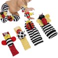 thumbnail image 3 of Colorful Baby Soft Sock, Infant Sock Hanging Toy, Easily Sock Hanging Toy, for Baby Home Children Outdoors Set, 3 of 8