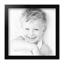 thumbnail image 2 of ArtToFrames 10" x 10" Satin Black Short Picture Frame, 10x10 inch Black Wood Poster Frame (WOM-1416), 4 Pack, 2 of 7