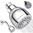 thumbnail image 3 of High Pressure Shower Head Wall Mount Bathroom Boosting Rain Fixed Showerhead, 3 of 8