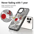 thumbnail image 4 of Funda de teléfono Rosarnnah compatible con iPhone 13 6.1 con dragón, 4 of 7