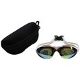 thumbnail image 1 of Big Glasses Plating Adult Anti-Fog Waterproof Uv Protection Swimming Goggles, 1 of 5