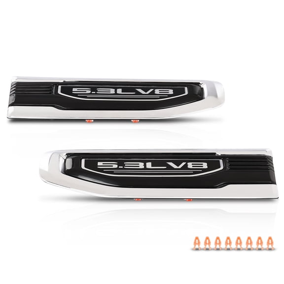 Front fender driver passenger Vent Fit For 2019-2024 GMC Sierra 1500 5.3L V8