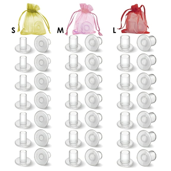 TELOLY 21 Pairs High Heel Protectors, 3 Sizes Heel Stoppers for Grass, Clear Heel Sink Stoppers for Walking on Grass and Uneven Floor