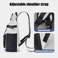 thumbnail image 4 of Men's Roll Up Backpack With Adjustable Shoulder Straps Casual And Fashionable Large Capacity Storage Sturdy And Waterproof Fabric Computer Travel Backpack, 4 of 6