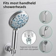 thumbnail image 4 of Lefu Support de Pommeau de Douche 360 Réglable Sans Perceuse Chrome Universel, 4 of 9