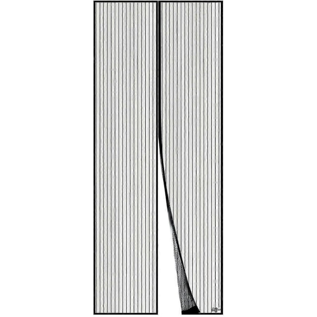 Mosquitera magnética para puerta de 80 x 210 cm. Cortinas magnéticas fáciles de instalar y montar sin taladrar, de TINGQUAN s202412246458