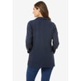 thumbnail image 2 of Woman Within Plus Size Knit Blazer Oversized Work & Casual, 2 of 6