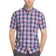 thumbnail image 1 of IZOD Breezy Button Up Shirt para hombre, rojo, mediano IZOD Botones al frente, 1 of 1