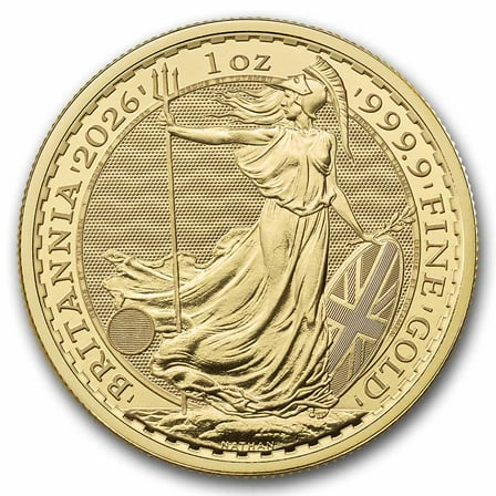 2026 Great Britain 1 oz Gold Britannia BU