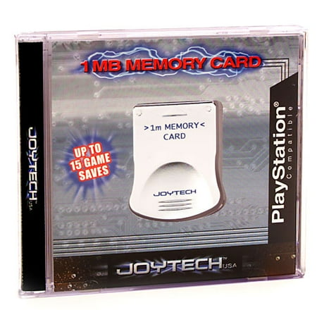 Joytech PlayStation 1 MB Memory Card, Silver